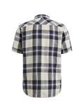 Wrenchmen s/s Slub Block Check sargasso sea