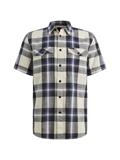 Wrenchmen s/s Slub Block Check sargasso sea