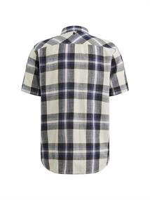 Wrenchmen s/s Slub Block Check sargasso sea