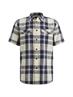 Wrenchmen s/s Slub Block Check sargasso sea