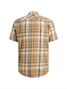 Wrenchmen Slub Check apricot cream