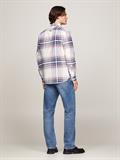 XL OXFORD CHECK RF SHIRT ancient white