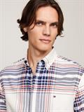 XL OXFORD CHECK RF SHIRT ancient white