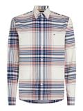XL OXFORD CHECK RF SHIRT ancient white