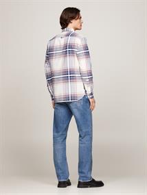 XL OXFORD CHECK RF SHIRT ancient white