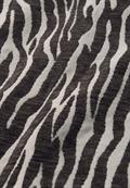 Zebra Jacquard Rock deep roast brown