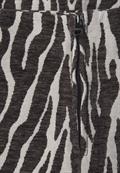 Zebra Jacquard Rock deep roast brown
