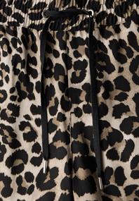 Zebra Wide Leg Hose black