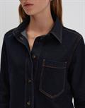 Zenima dark rinsed blue