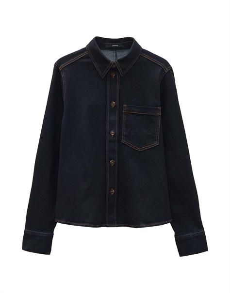Zenima dark rinsed blue