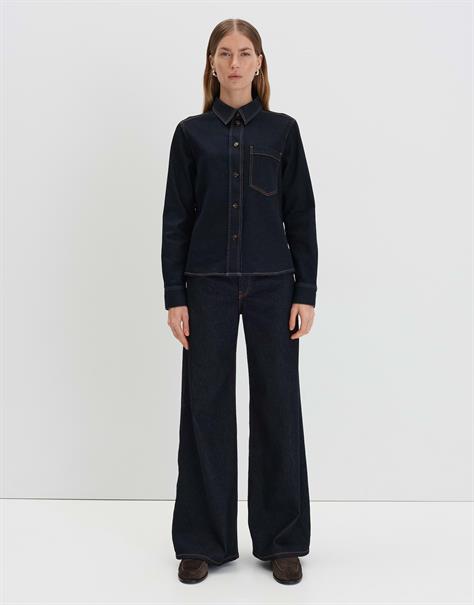 Zenima dark rinsed blue
