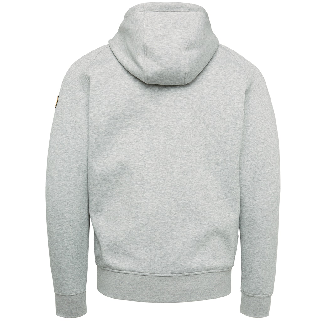 PME Legend Herren Sweatshirt Zip jacket interlock sweat grey melee 