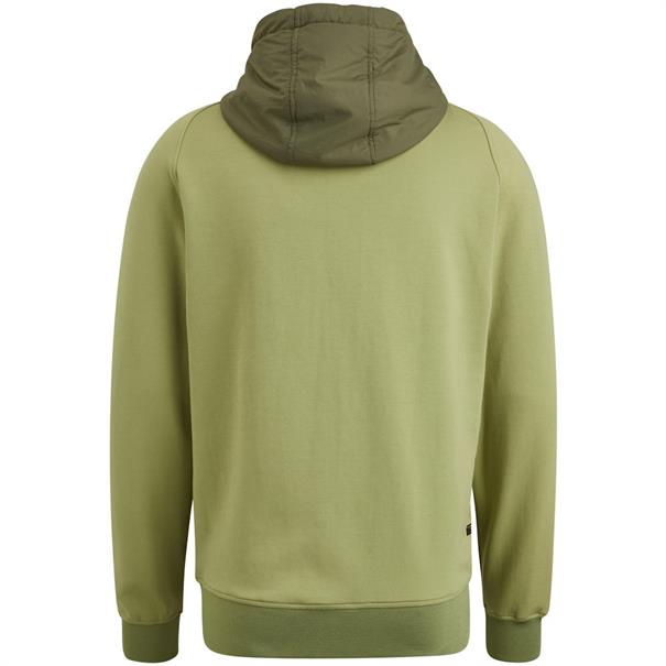 Zip jacket interlock sweat sage