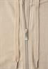 Zipper Jacke cotton beige