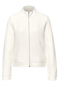Zipper Jacke off white
