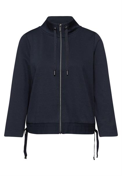 Zipper Jacke shadowed navy