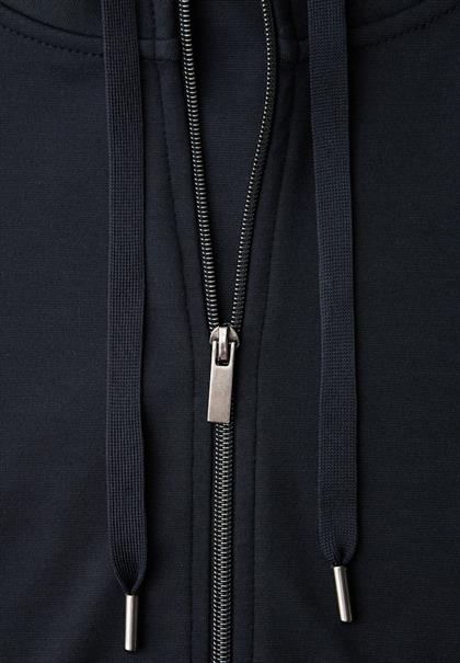 Zipper Jacke shadowed navy