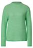 Zweifarbiger Pullover light spring green