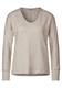 Zweifarbiges Langarmshirt spring sand melange