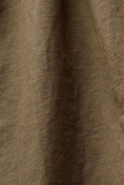 Ärmellose Smokbluse khaki green