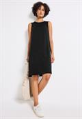 Ärmelloses Kleid black