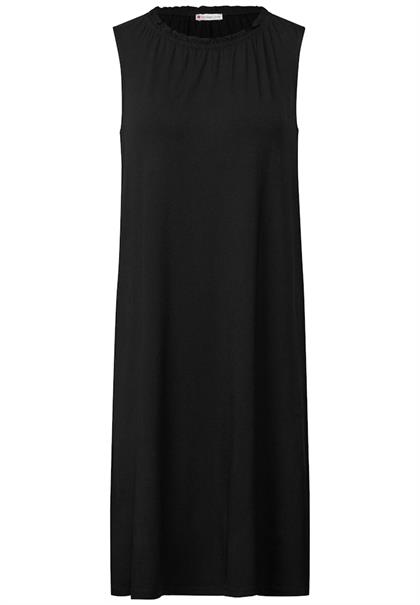 Ärmelloses Kleid black