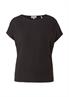 Ärmelloses T-Shirt aus Viskosestretch schwarz