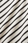 Ärmelloses T-Shirt im Streifenlook cream beige 3