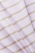 Ärmelloses T-Shirt im Streifenlook lavender