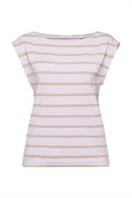 Ärmelloses T-Shirt im Streifenlook lavender