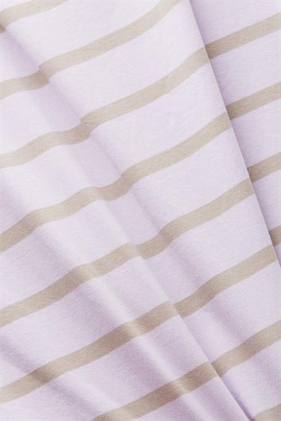 Ärmelloses T-Shirt im Streifenlook lavender