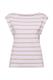 Ärmelloses T-Shirt im Streifenlook lavender