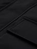 Übergangsjacke mit aufgesetzten Taschen black