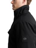 Übergangsjacke mit aufgesetzten Taschen black