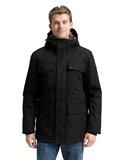Übergangsjacke mit aufgesetzten Taschen black