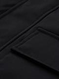 Übergangsjacke mit aufgesetzten Taschen black