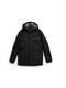 Übergangsjacke mit aufgesetzten Taschen black