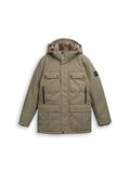 Übergangsjacke mit aufgesetzten Taschen smokey olive green