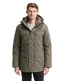 Übergangsjacke mit aufgesetzten Taschen smokey olive green