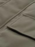 Übergangsjacke mit aufgesetzten Taschen smokey olive green