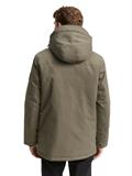Übergangsjacke mit aufgesetzten Taschen smokey olive green