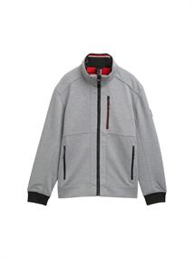 Übergangsjacke mit Reflektoren steel knitted structure