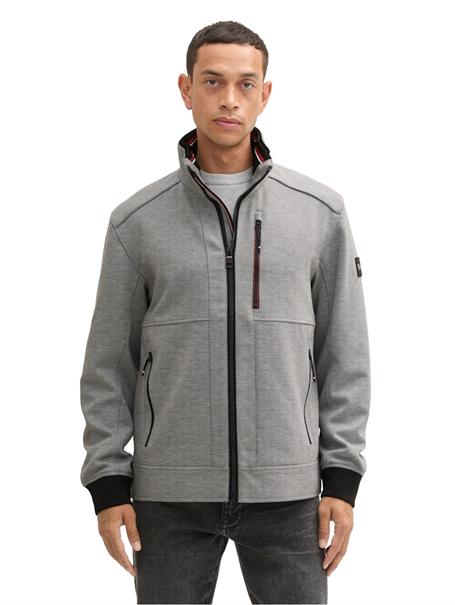 Übergangsjacke mit Reflektoren steel knitted structure